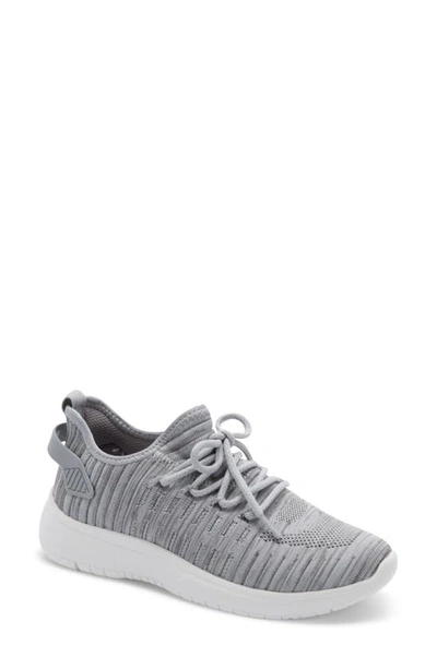 Shop Blondo Kamie Waterproof Knit Sneaker In Grey Heathered