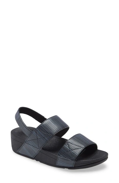 Shop Fitflop Mina Slingback Sandal In All Black