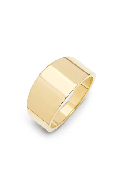 Shop Brook & York Riley Tapered Band In Gold