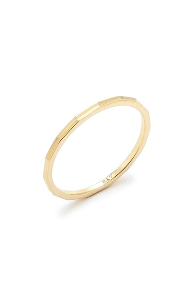 Shop Brook & York Perry Extra Thin Ring In Gold