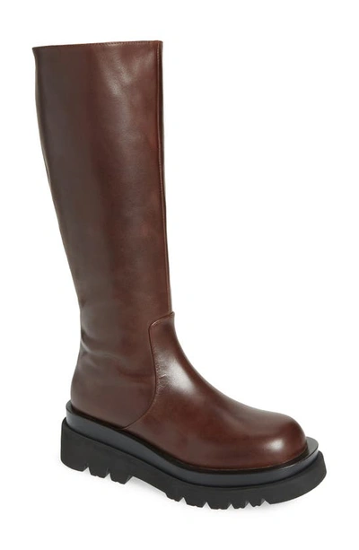 Shop Jeffrey Campbell Tanked Boot In Brown