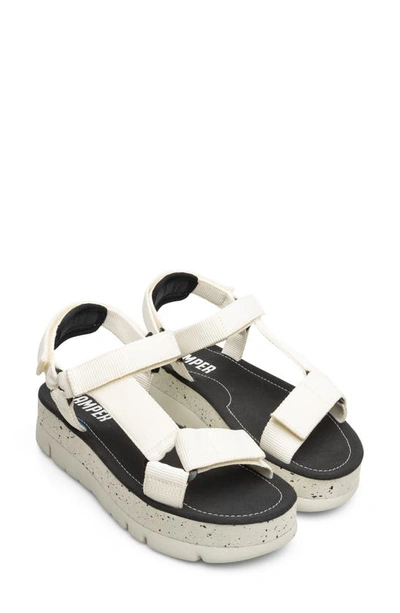 Shop Camper Oruga Up Sandal In White Natural