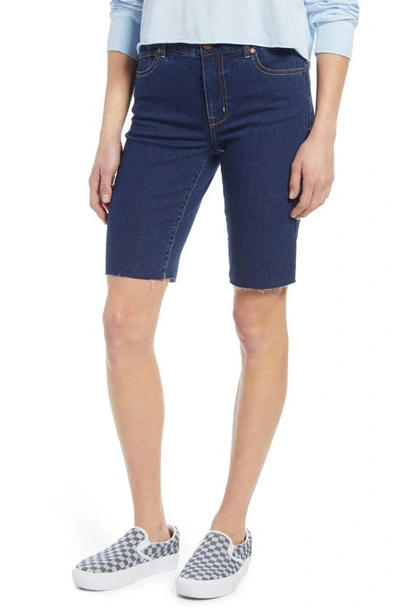 Shop 1822 Denim Total Fit High Waist Cutoff Bermuda Shorts In Cher