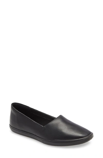 Shop Ecco Simpil Loafer In Black Leather