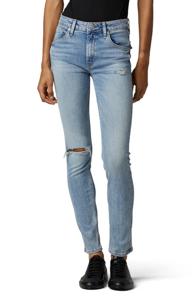Shop Hudson Collin Ripped Skinny Jeans In Dest. Moving On