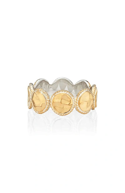 Shop Anna Beck Hammered Ring In Gold