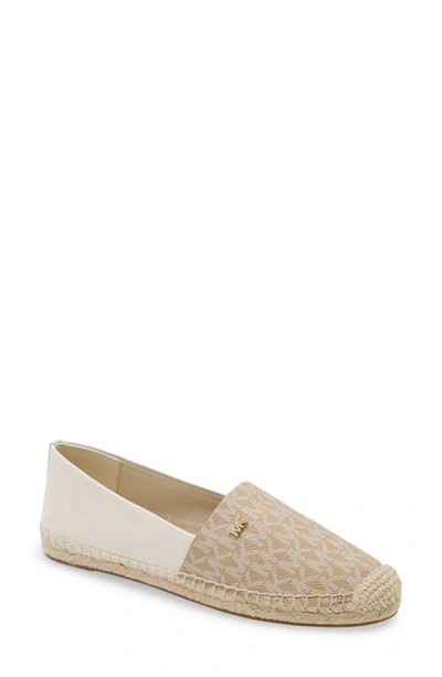 Shop Michael Michael Kors Kendrick Flat In Camel Multi