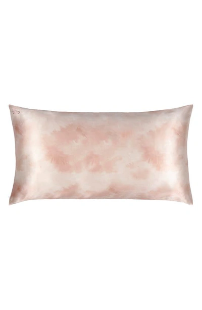 Shop Slip Pure Silk Pillowcase In Desert Rose