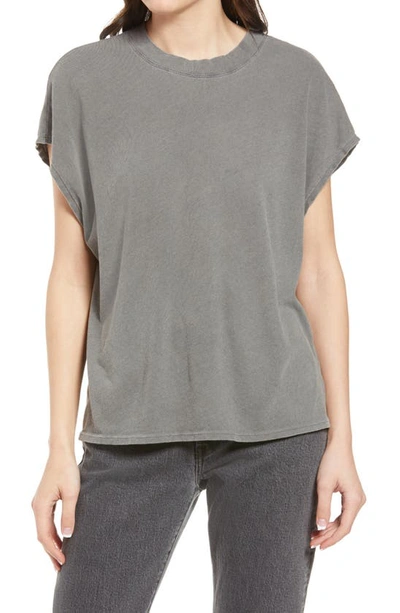 Shop Askk Ny Boxy T-shirt In Volcano Grey