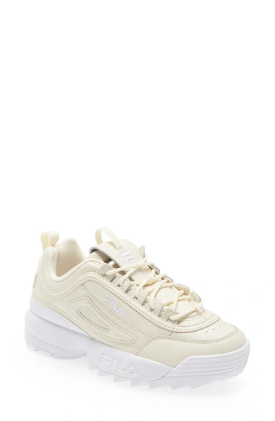 Shop Fila Disruptor Ii Premium Sneaker In Whisper White/ White/ White