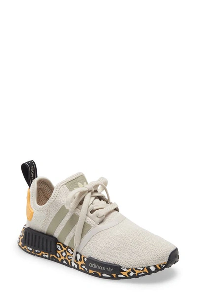 Shop Adidas Originals Nmd R1 Sneaker In Clear Brown/nude/ Core Black