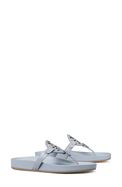 Shop Tory Burch Miller Cloud Sandal In Cloud Blue