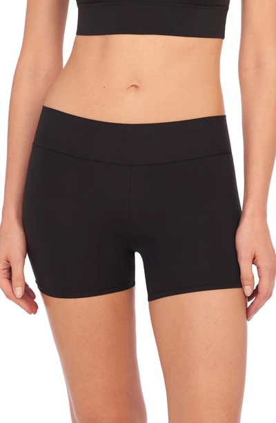 Shop Natori Bliss Flex 2-pack Shorts In Black