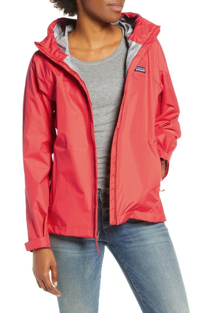 Shop Patagonia Torrentshell 3l Packable Waterproof Jacket In Catalan Coral