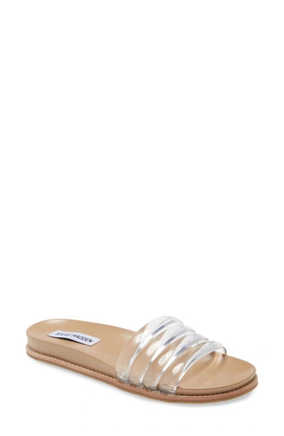 Shop Steve Madden Drips Slide Sandal In Clear