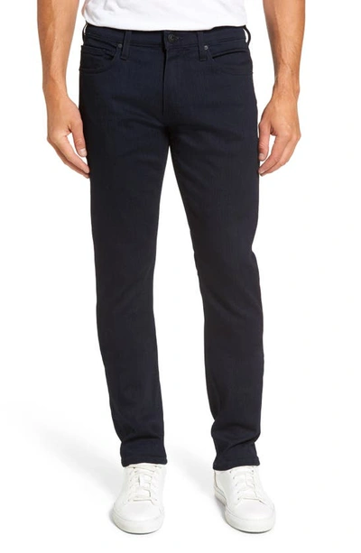 Shop Paige Transcend Federal Slim Straight Leg Jeans In Inkwell