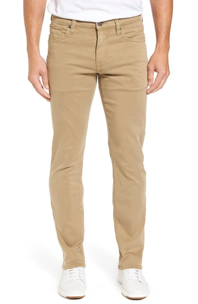 Shop 34 Heritage Courage Straight Leg Twill Pants In Khaki Twill