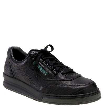 Shop Mephisto Match Walking Shoe In Black Grain