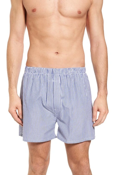 Shop Majestic Boxer Shorts In Navy