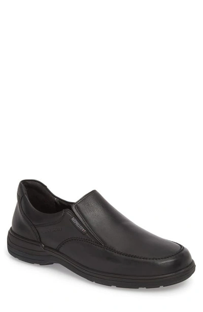 Shop Mephisto Davy Hydroprotect Waterproof Slip-on Men) In Black Leather