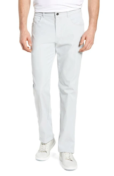 Shop Peter Millar Regular Fit Performance Pants In British Grey