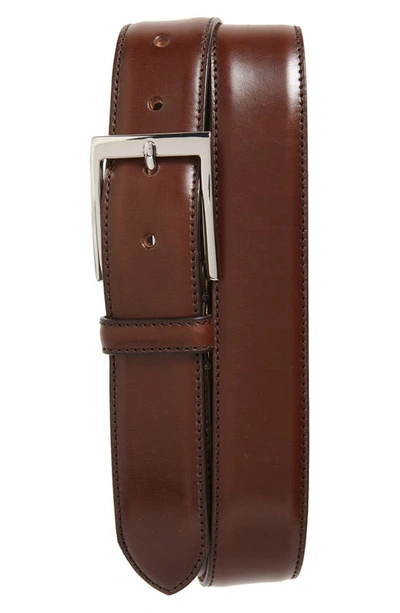 Shop To Boot New York Leather Belt In Parma Marrone