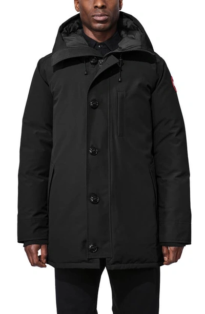 Shop Canada Goose Chateau Slim Fit Down Parka In Black