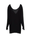 Marni Short Dresses In Black