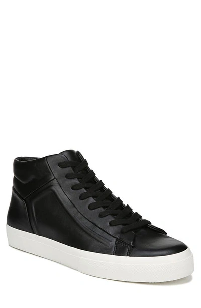 Shop Vince Fynn High Top Sneaker In Black