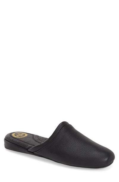 Shop L.b. Evans Aristocrat Scuff Slide Sandal In Black