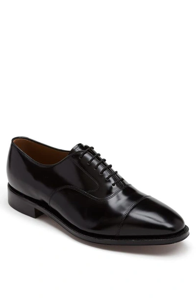 Shop Johnston & Murphy 'melton' Oxford In Black