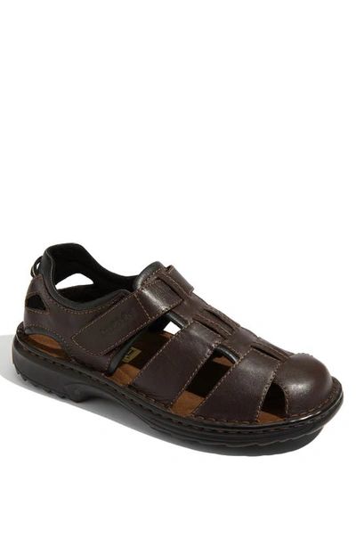 Shop Josef Seibel 'jeremy' Sandal In Moro