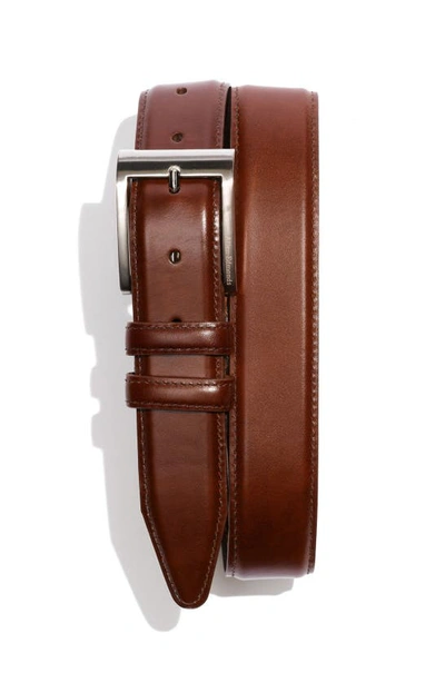 Shop Allen Edmonds Classic Wide Belt In Chili