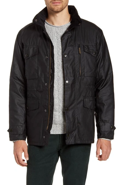 Sapper regular fit top weatherproof waxed cotton jacket
