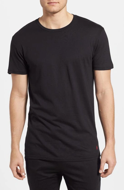 Shop Polo Ralph Lauren Crewneck T-shirt In Polo Black