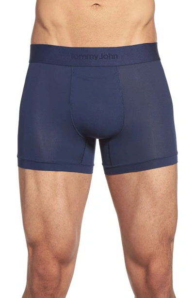 Shop Tommy John Air 4-inch Boxer Briefs In Dress Blues
