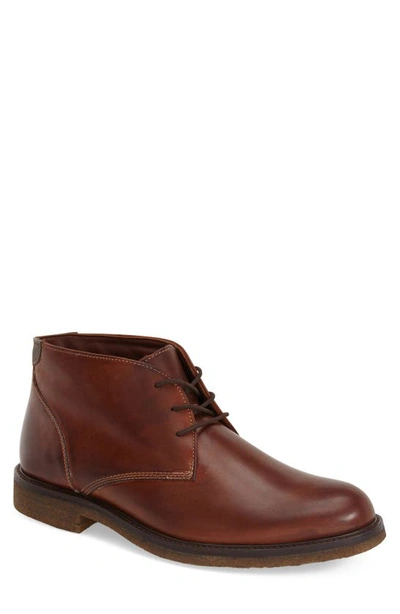 Shop Johnston & Murphy 'copeland' Suede Chukka Boot In Brown Leather