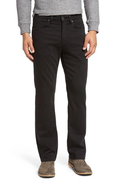 Shop 34 Heritage Relaxed Fit Straight Leg Jeans In Select Double Black