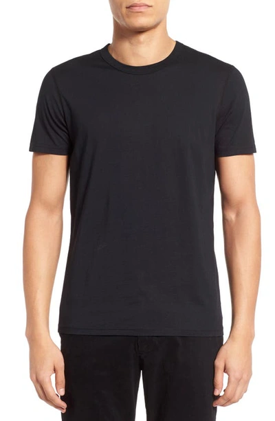 Shop Reigning Champ Lightweight Jersey T-shirt In Black
