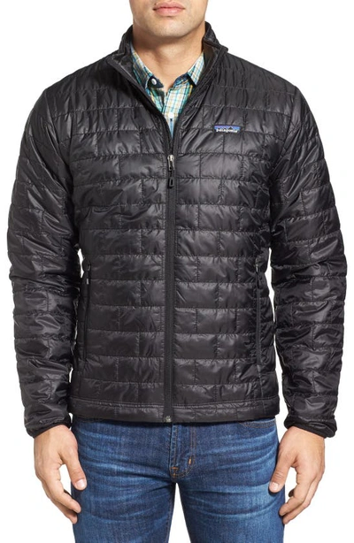 Shop Patagonia Nano Puff® Water Resistant Jacket In Black