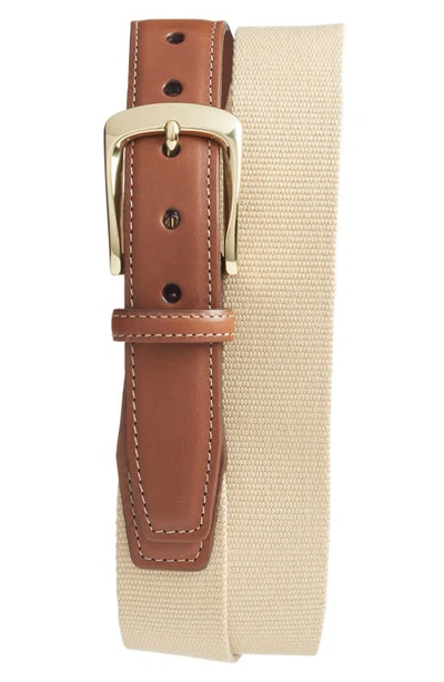 Shop Torino European Surcingle Belt In Camel