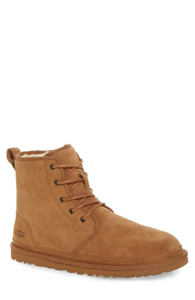 Shop Ugg (r) Harkley Lace-up Boot In Chestnut