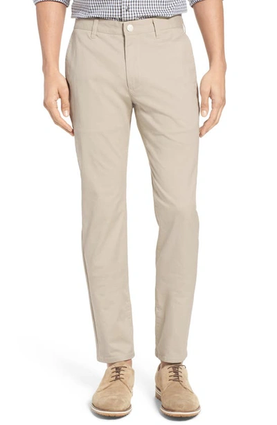 Shop Bonobos Tailored Fit Stretch Washed Cotton Chinos In Millstones