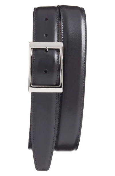 Shop Torino Reversible Leather Belt In Black/ Brown