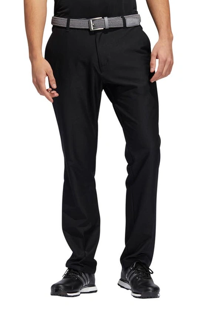 Shop Adidas Golf Ultimate365 Classic Water Resistant Pants In Black