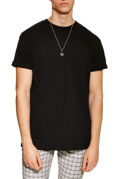 Shop Topman Oversize Fit T-shirt In Black