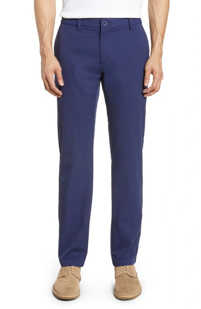 Shop Vineyard Vines On-the-go Slim Fit Performance Pants In Deep Bay