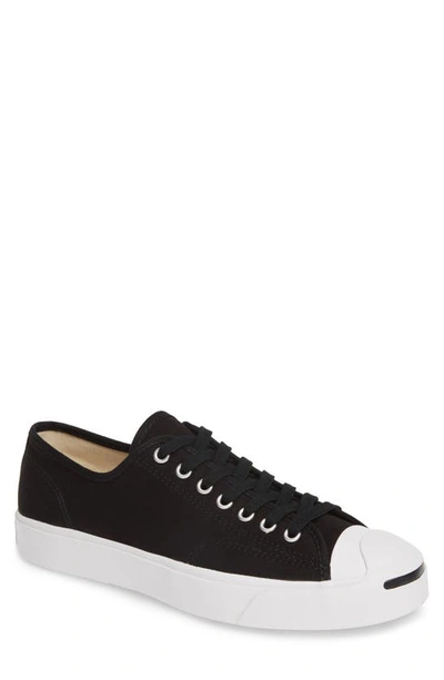 Shop Converse Jack Purcell Low Top Sneaker In Black/ White/ Black