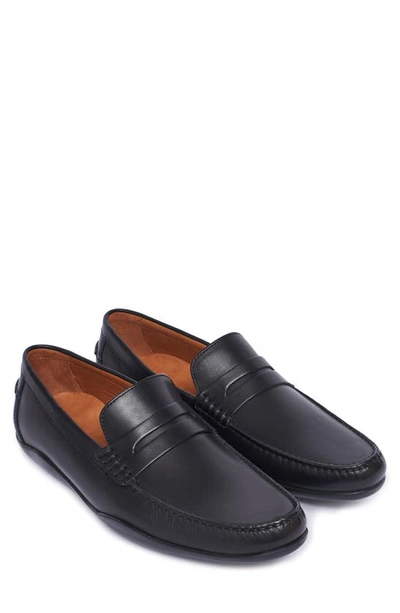 Shop Harrys Of London Basel Penny Loafer In Black