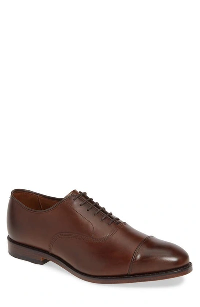 Shop Allen Edmonds Park Avenue Oxford In Coffee